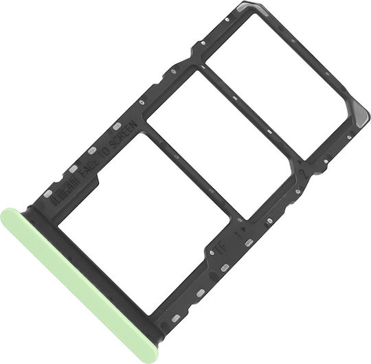 Clappio Tăvi Dual Nano SIM Micro-SD Card De Schimb Redmi A5 4G Negru Verde
