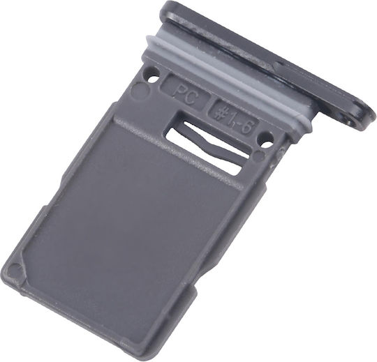 Clappio Kompatible SIM/SD-Kartenhalter Galaxy S25 Ultra Dual Nano Schwarz