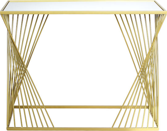 Konsolemit Spiegel Golden L101xB35xH80cm