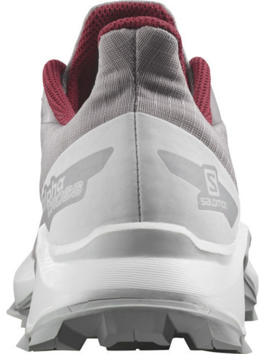 Alphacross Blast Waterproof Kids Sports Shoes Running with Laces Gray
