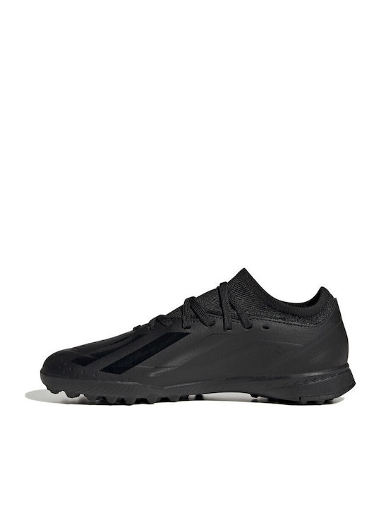 X Crazyfast.3 Kids Turf Soccer Shoes Core Black