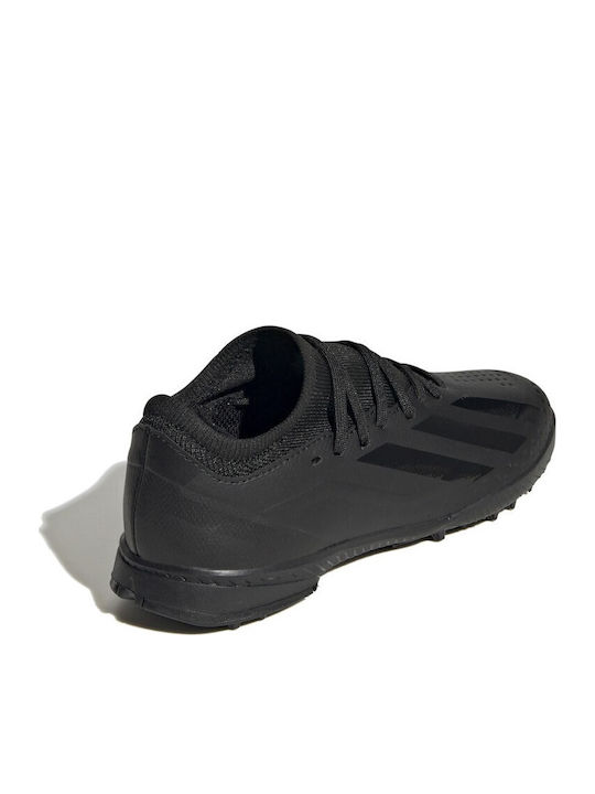 X Crazyfast.3 Kids Turf Soccer Shoes Core Black
