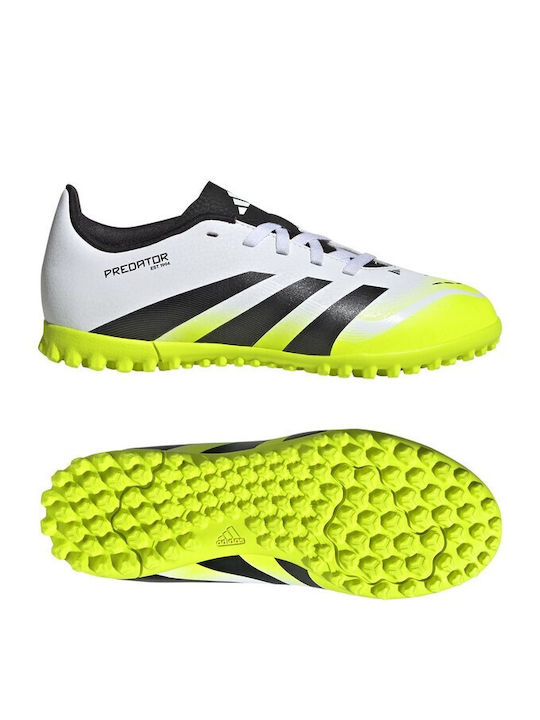 Predator Club Kids Turf Soccer Shoes White