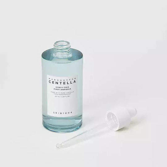 Skin1004 Madagascar Centella Hyalu-Cica Soothing & Moisturizing Serum Face with Niacinamide & Hyaluronic Acid for Revitalization & Nourishment 100ml