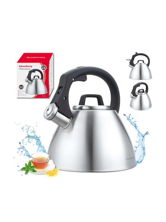 Klausberg Βραστήρας Ανοξείδωτος Ασημί 2500ml