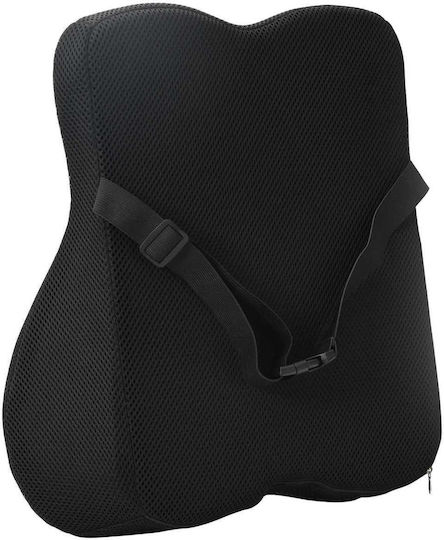 vidaXL Garden Chair Cushion with Backrest Black 40x40cm