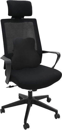 vidaXL Garden Chair Cushion with Backrest Black 40x40cm