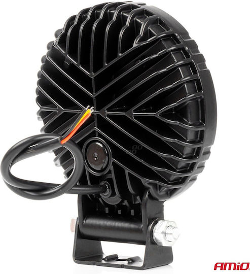 Amio Work Light Led Awl83 Flood 48w 3600lm 6500k Steady Yellow Led Bar 1 Piece 04427/am 04427/am 04427/am
