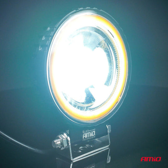 Amio Work Light Led Awl83 Flood 48w 3600lm 6500k Steady Yellow Led Bar 1 Piece 04427/am 04427/am 04427/am