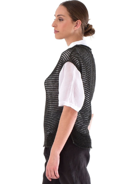 Blouse Women's Blouse Cotton Anthracite