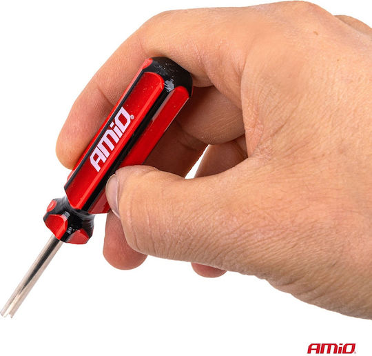 Amio Valve Core Removal and Installation Tool for Cars Motorcycles and Bicycles 1 Piece 04470/am Amio 04470/am