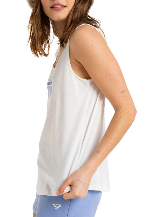 Roxy Women's Surfclassic Tank Organic T-shirt Egret