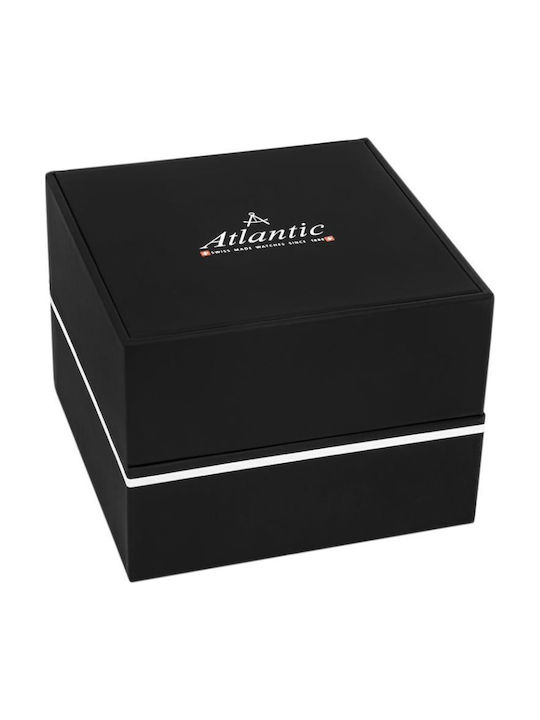 Men's Watch 44mm Battery with Silver Stainless Steel Bracelet