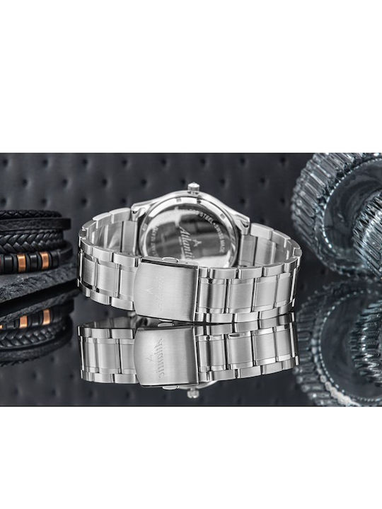 Men's Watch 41mm Battery Silver