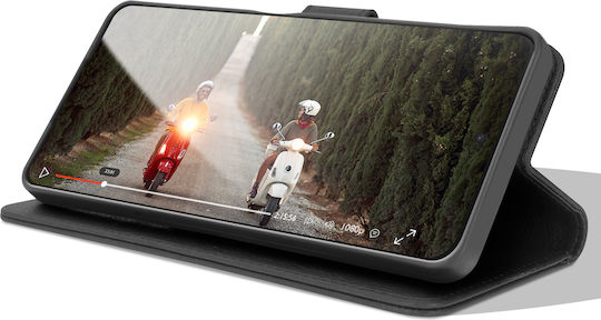 Zanaé Wallet Case Vivo Y76 5g Stand Magnetic Tab Black