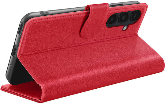 Zanaé Husa Wallet Galaxy A16 Funcție Stand Tab Magnetic Roșie