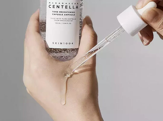 Skin1004 Madagascar Centella Tone Brightening Capsule Ampoule Soothing & Moisturizing Serum Face with Niacinamide for Dark Spots 50ml