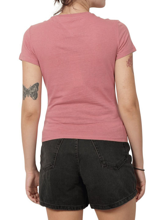Tommy Hilfiger Tricou Esențial Roz
