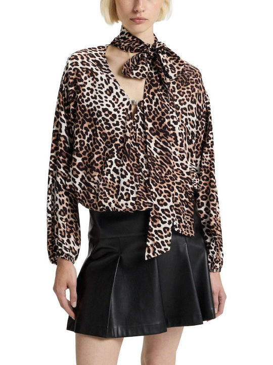 Cunea1 Women's Blouse Brown