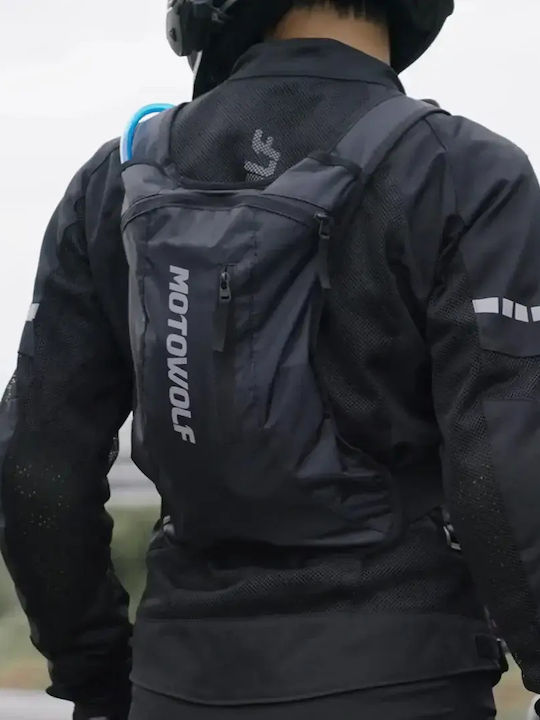 Σακίδιο Ενυδάτωσης Μηχανής Motowolf 6l – Hydration Backpack Water Bladder Χακί
