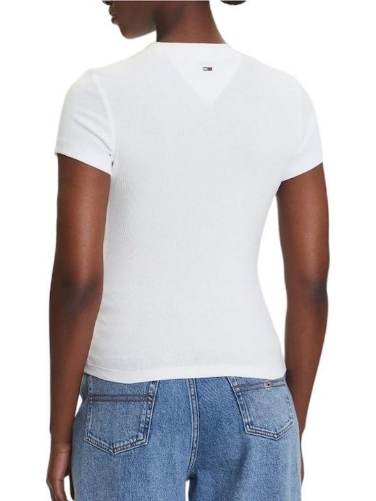 Tommy Hilfiger Script T-Shirt Ecru