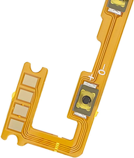 Clappio Ersatzkabel für Lautstärke-Taste Realme C75 Gold