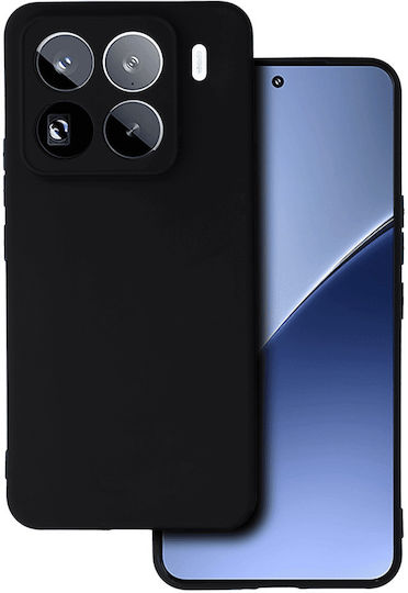 Matt Back Cover Σιλικόνης Μαύρο (Xiaomi 15 Pro)
