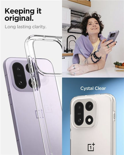 Spigen Back Cover Σιλικόνης 2mm Διάφανο (OnePlus 15)