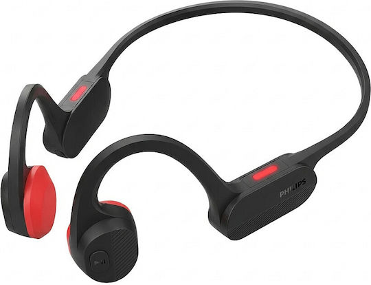 Philips TAA1708BK Open Ear Bluetooth Handsfree Earphones with Sweat Resistance Black