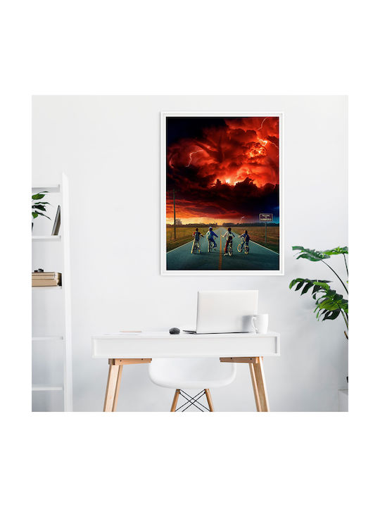 Плакат Stranger Things Welcome To Hawkins Mv308 30см X 40см