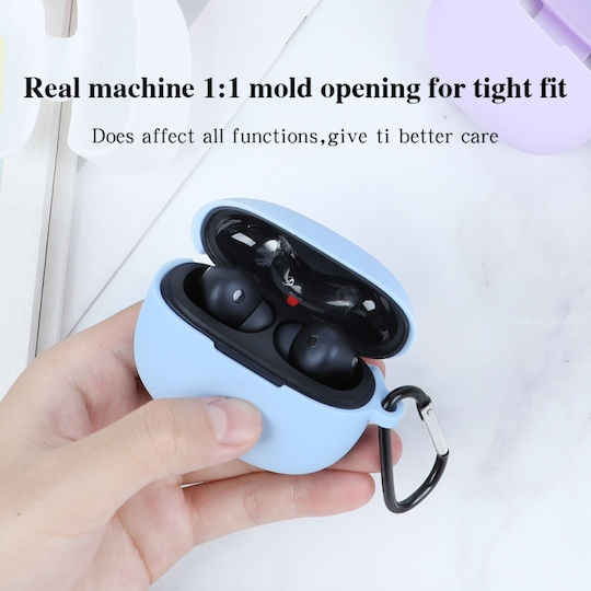 Silikon-Schutzhülle für Ohrhörer Xiaomi Redmi Buds 3 Lila