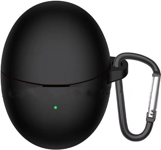 Techsuit Θήκη Σιλικόνης σε Μαύρο χρώμα για Huawei FreeBuds