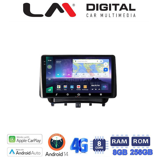 LM Digital Auto-Audiosystem für Ford Transit Kurier 2014> (Bluetooth/USB/WiFi/GPS/Apple-Carplay/Android-Auto)