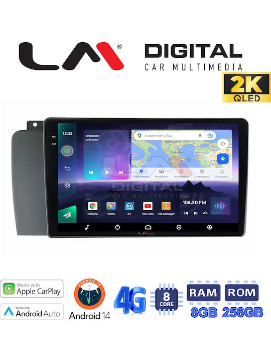 LM Digital Auto-Audiosystem für Volvo XC 70 2004 > 2007 (Bluetooth/USB/WiFi/GPS/Apple-Carplay/Android-Auto)