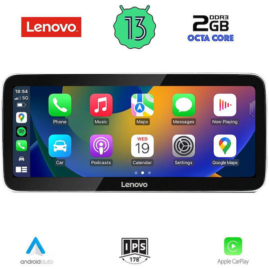 Lenovo Car Audio System for Lexus RX 2016-2019 (Bluetooth/USB/WiFi/GPS/Apple-Carplay/Android-Auto) with Touch Screen 12.3"