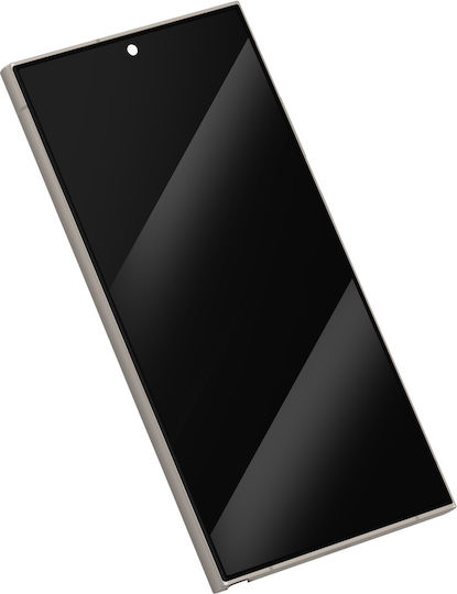 Samsung Οθόνη mit Touch-Mechanismus und Rahmen für Samsung Galaxy S24 Ultra 5G S928 (Gray)