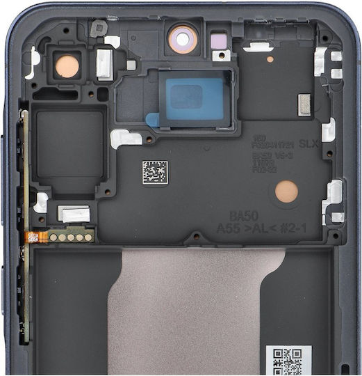 O ecran Display Samsung cu Mecanism Tactil și Cadru pentru SAMSUNG A55, A5560 (Negru)