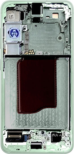 Samsung Screen with Touch Mechanism and Frame for Samsung Galaxy S25 5G S931 (Green)