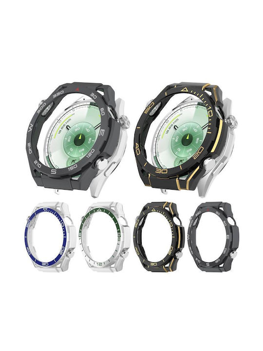 Huawei Watch GT 6 Pro Смяна Watch Ultimate Design PC Hollow Защитен Калъф Черен Златист