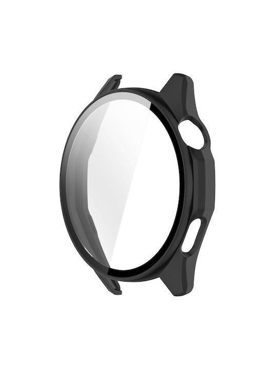 Huawei Watch Gt 6 Пластмасов Калъф със Стъкло Матово черно за Huawei Watch GT 6 46мм