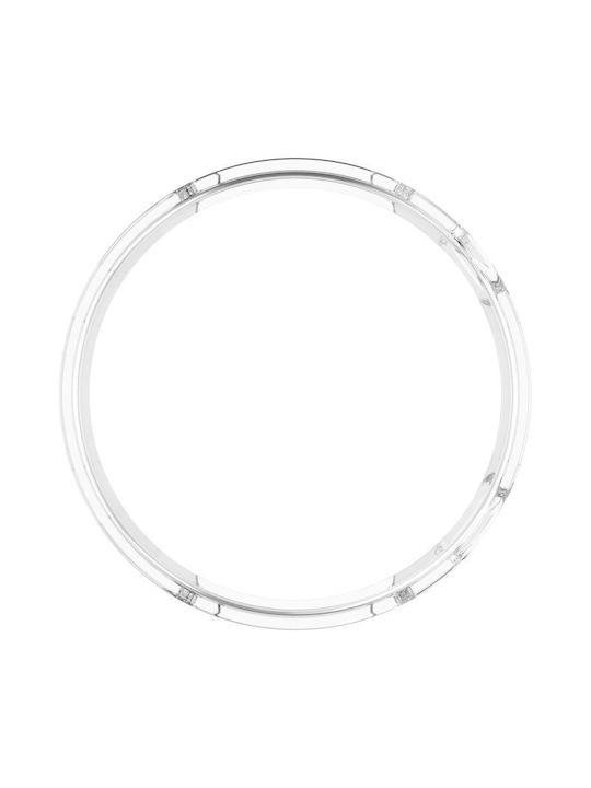 Huawei Watch GT 6 41mm Полупокривен Кух Пластмасов Защитен Калъф Прозрачен