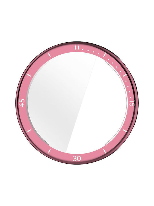 Huawei Watch GT 6 41 Millimeter Scale Style Full Coverage Electroplated Soft TPU Pink Watch Protective Cover