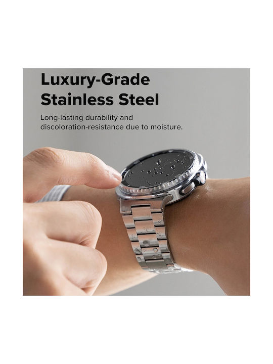 Ringke Air Plastic Case in Silver color for Samsung Galaxy Watch8 40mm, Watch8 44mm, Watch8 Classic