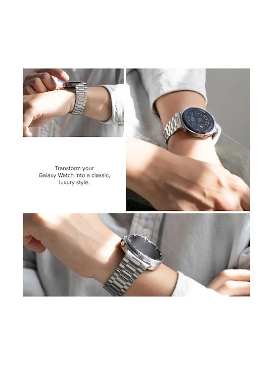 Ringke Air Plastic Case in Silver color for Samsung Galaxy Watch8 40mm, Watch8 44mm, Watch8 Classic