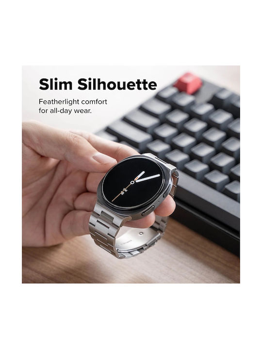Ringke Air Plastic Case in Silver color for Samsung Galaxy Watch8 40mm, Watch8 44mm, Watch8 Classic