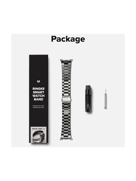 Ringke Air Plastic Case in Silver color for Samsung Galaxy Watch8 40mm, Watch8 44mm, Watch8 Classic