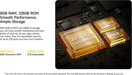 Ulefone RugKing 3 Pro Dual SIM (8/128GB) Ανθεκτικό Smartphone Μαύρο