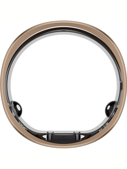 RingConn Gen 2 Air Intelligente Ringe 21.5mm Wasserdicht mit Herzfrequenzsensor Dune Gold