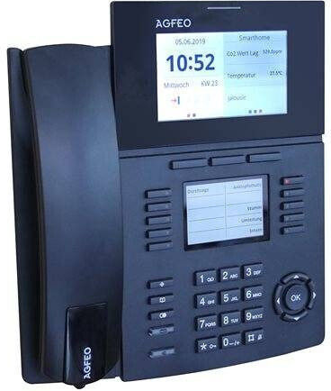 Agfeo Verkabelt IP-Telefon in Schwarz