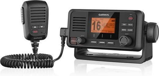 Garmin VHF 115i Безжичен Трансивър VHF Marine 25W с Монохромен Екран В Черен Цвят